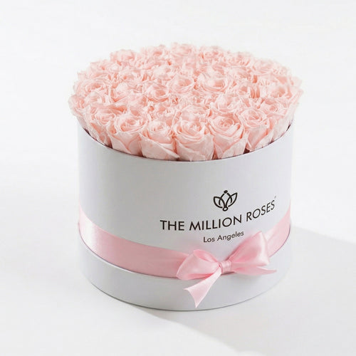 Supreme White Box | Light Pink Roses