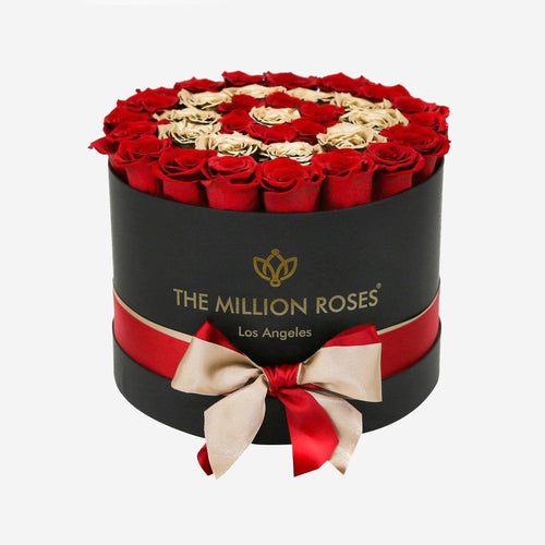 Supreme Black Box | Red & 24K Gold Roses | Target