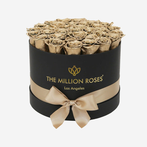 Supreme Black Box | Gold Roses