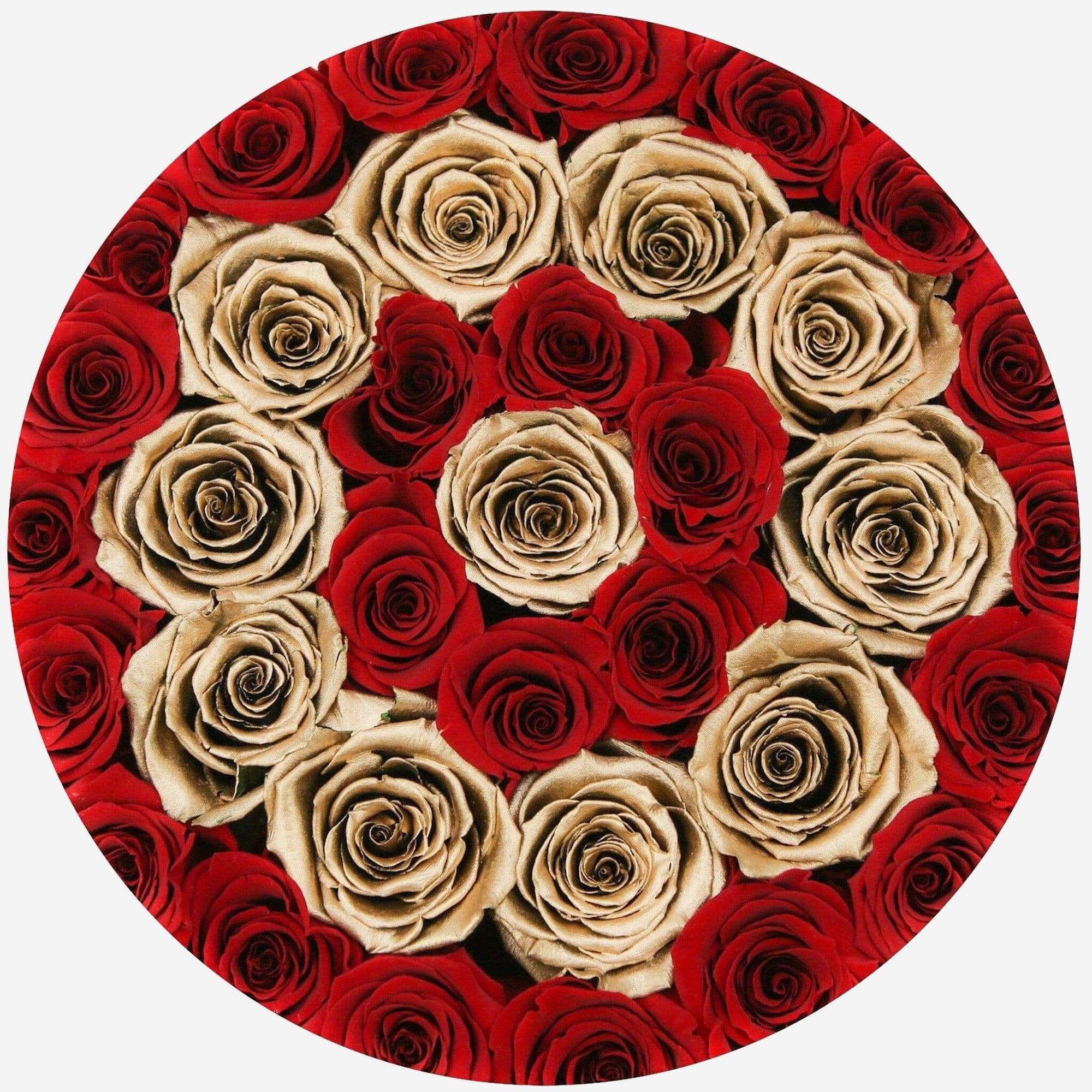 Supreme Black Box | Red & 24K Gold Roses | Target