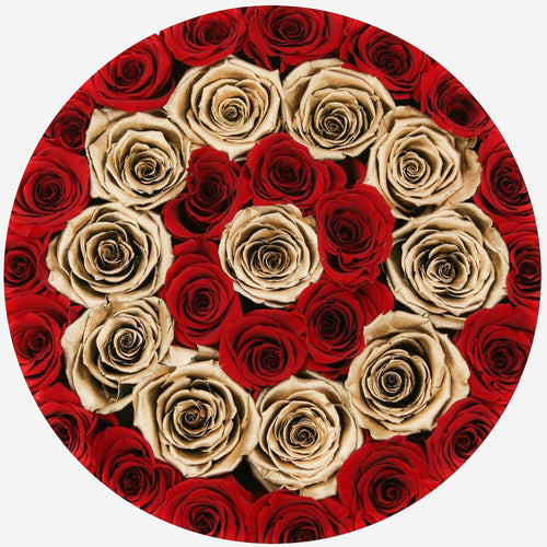 Supreme Black Box | Red & 24K Gold Roses | Target