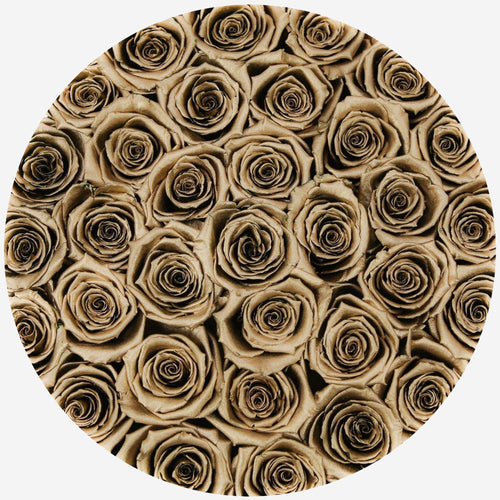 Supreme White Box | Gold Roses