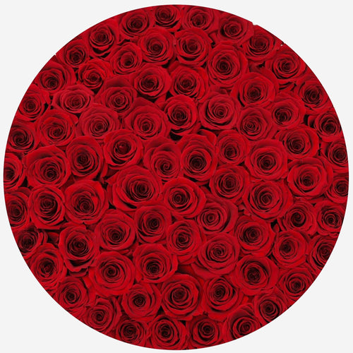 Deluxe Black Box | Red Roses