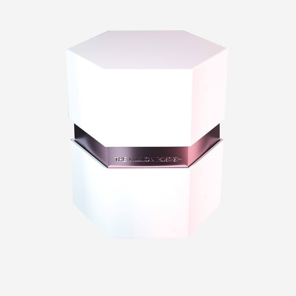 One in a Million™ White Hexagon Box | Red Rose