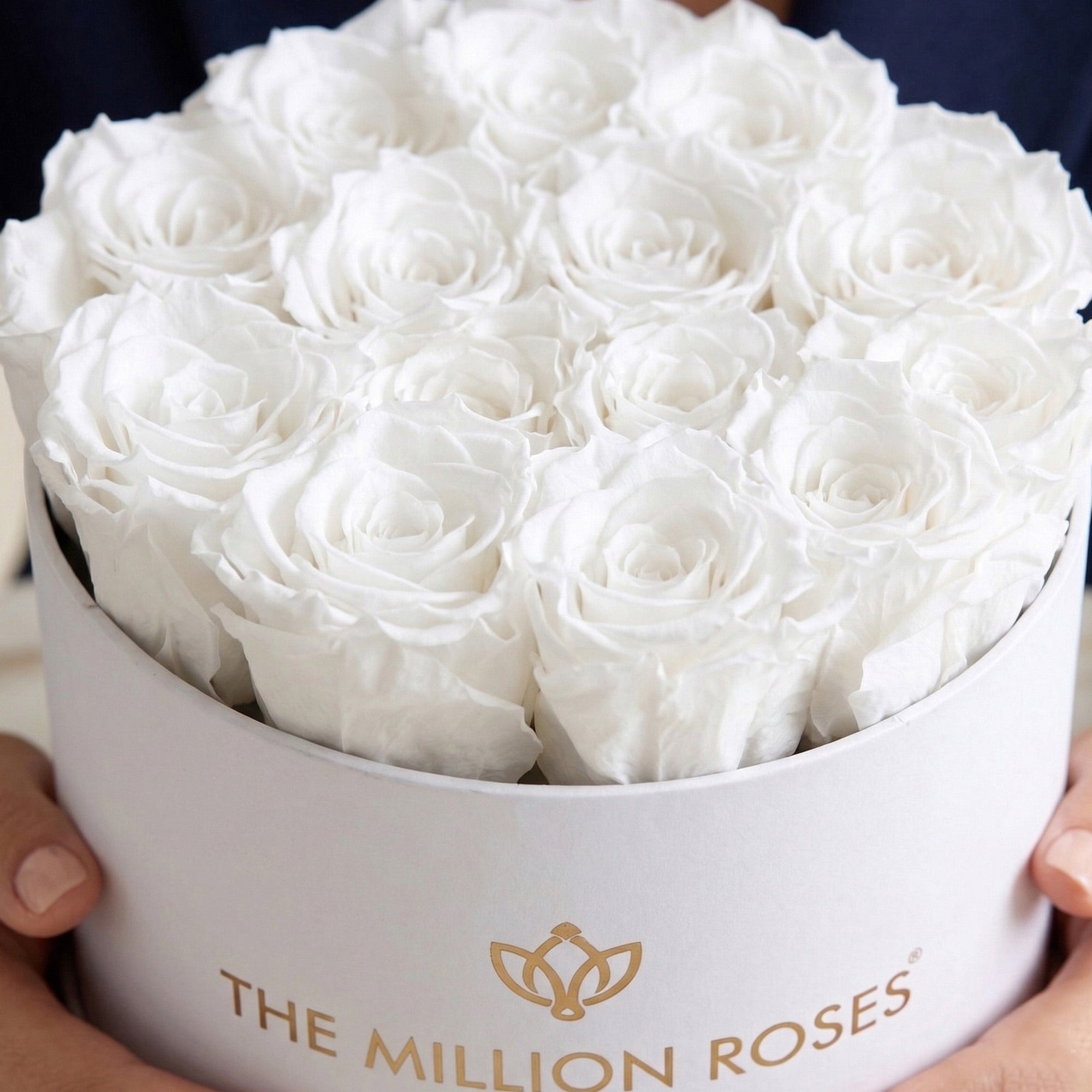 Classic White Box | White Roses